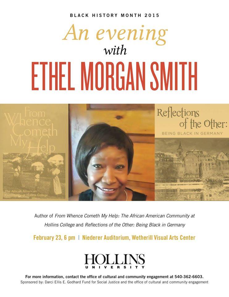 An evening with Ethel Morgan Smith